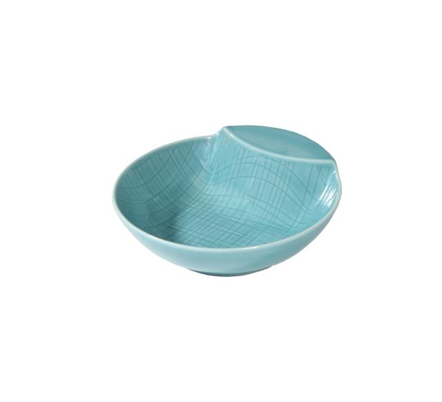 Schaal Mesh 14 cm aqua 22205