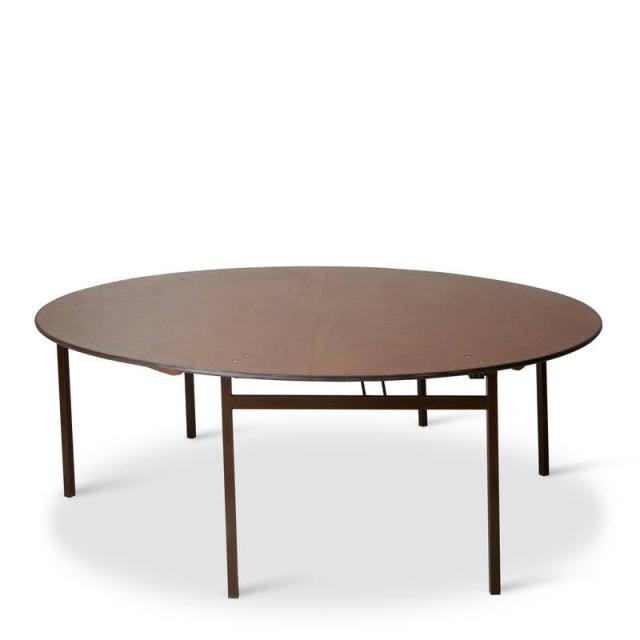 Klaptafel rond hout 200 cm 20530