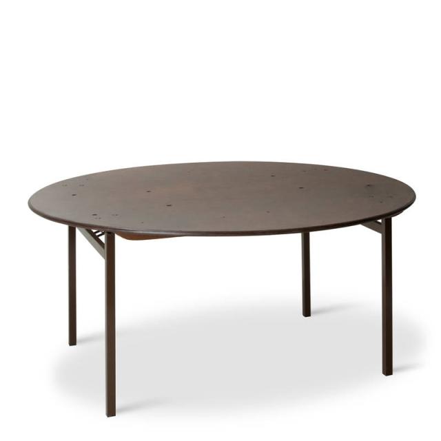 Klaptafel rond hout 150 cm 20502