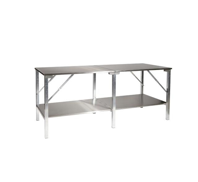 Keukenwerktafel RVS inklapbaar 21350