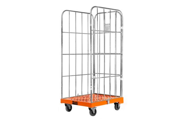 Rolcontainer Boels 3-zijdig gesloten 20495
