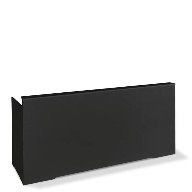 Voorzetbar Basic zwart 205 x 62 x 110 cm 25638