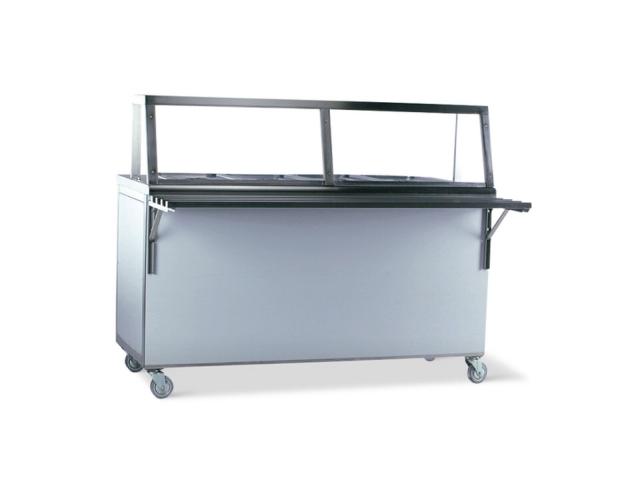 Uitgifte warm met opzetetage 4x 1/1 GN 27016